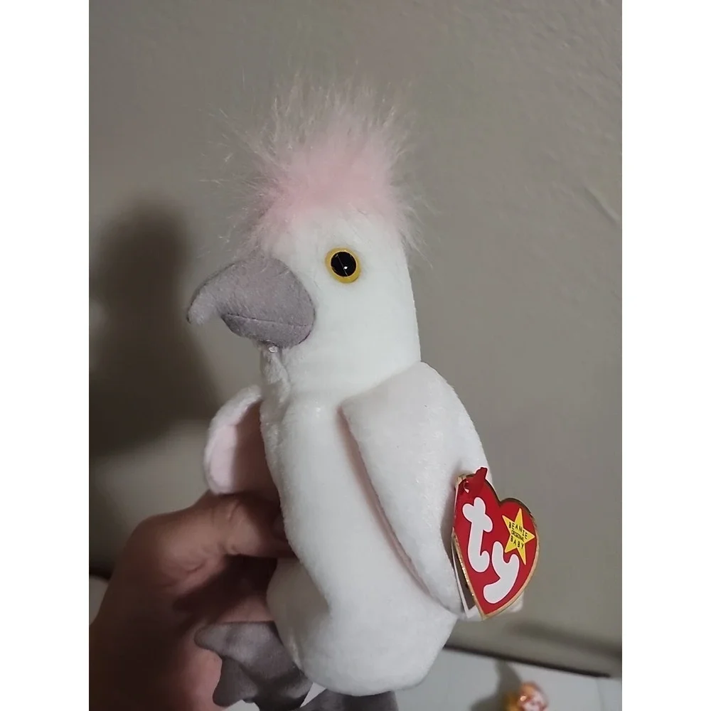 RARE! Kuku | Ty Beanie‎ Baby | the Cockatoo Bird | 1997